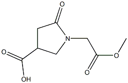 1-(2-methoxy-2-oxoethyl)-5-oxopyrrolidine-3-carboxylic acid