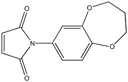 1-(3,4-dihydro-2H-1,5-benzodioxepin-7-yl)-2,5-dihydro-1H-pyrrole-2,5-dione