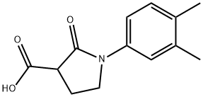 1-(3,4-dimethylphenyl)-2-oxopyrrolidine-3-carboxylic acid