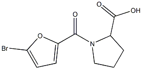 1-(5-bromo-2-furoyl)pyrrolidine-2-carboxylic acid