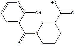 1-[(2-hydroxypyridin-3-yl)carbonyl]piperidine-3-carboxylic acid