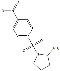 1-[(4-nitrobenzene)sulfonyl]pyrrolidin-2-amine