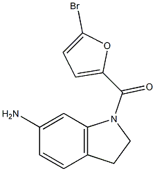 1-[(5-bromofuran-2-yl)carbonyl]-2,3-dihydro-1H-indol-6-amine