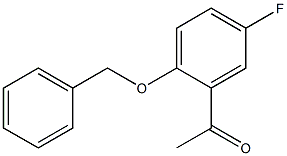 1-[2-(benzyloxy)-5-fluorophenyl]ethan-1-one