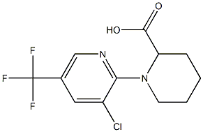 1-[3-chloro-5-(trifluoromethyl)pyridin-2-yl]piperidine-2-carboxylic acid