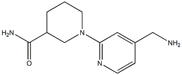 1-[4-(aminomethyl)pyridin-2-yl]piperidine-3-carboxamide