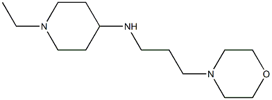 1-ethyl-N-[3-(morpholin-4-yl)propyl]piperidin-4-amine