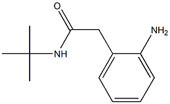 2-(2-aminophenyl)-N-(tert-butyl)acetamide Structural