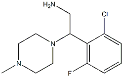 2-(2-chloro-6-fluorophenyl)-2-(4-methylpiperazin-1-yl)ethanamine