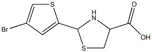 2-(4-bromothiophen-2-yl)-1,3-thiazolidine-4-carboxylic acid