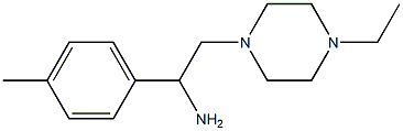 2-(4-ethylpiperazin-1-yl)-1-(4-methylphenyl)ethanamine