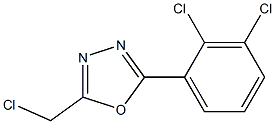 2-(chloromethyl)-5-(2,3-dichlorophenyl)-1,3,4-oxadiazole