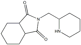 2-(piperidin-2-ylmethyl)hexahydro-1H-isoindole-1,3(2H)-dione Structural