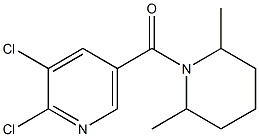 2,3-dichloro-5-[(2,6-dimethylpiperidin-1-yl)carbonyl]pyridine