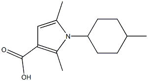 2,5-dimethyl-1-(4-methylcyclohexyl)-1H-pyrrole-3-carboxylic acid