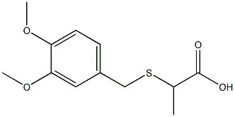 2-[(3,4-dimethoxybenzyl)thio]propanoic acid