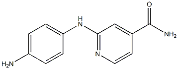 2-[(4-aminophenyl)amino]isonicotinamide