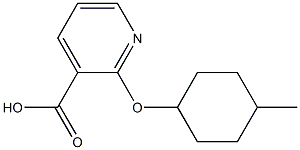 2-[(4-methylcyclohexyl)oxy]pyridine-3-carboxylic acid