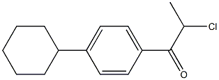 2-chloro-1-(4-cyclohexylphenyl)propan-1-one