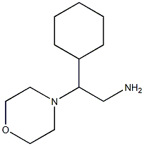 2-cyclohexyl-2-morpholin-4-ylethanamine