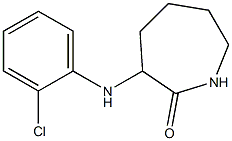 3-[(2-chlorophenyl)amino]azepan-2-one