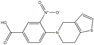 3-nitro-4-{4H,5H,6H,7H-thieno[3,2-c]pyridin-5-yl}benzoic acid