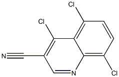 4,5,8-trichloroquinoline-3-carbonitrile