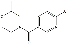 4-[(6-chloropyridin-3-yl)carbonyl]-2-methylmorpholine