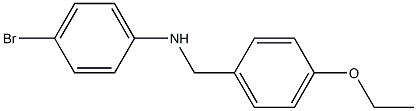 4-bromo-N-[(4-ethoxyphenyl)methyl]aniline