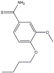 4-butoxy-3-methoxybenzenecarbothioamide