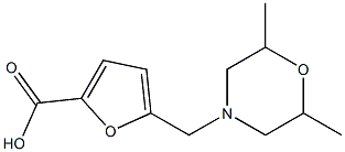 5-[(2,6-dimethylmorpholin-4-yl)methyl]-2-furoic acid