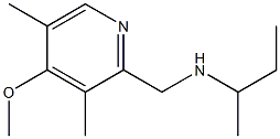 butan-2-yl[(4-methoxy-3,5-dimethylpyridin-2-yl)methyl]amine