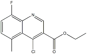 ethyl 4-chloro-8-fluoro-5-methylquinoline-3-carboxylate