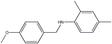 N-[(4-methoxyphenyl)methyl]-2,4-dimethylaniline