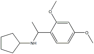 N-[1-(2,4-dimethoxyphenyl)ethyl]cyclopentanamine