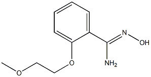 N'-hydroxy-2-(2-methoxyethoxy)benzenecarboximidamide