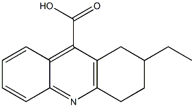 2-ethyl-1,2,3,4-tetrahydro-9-acridinecarboxylic acid