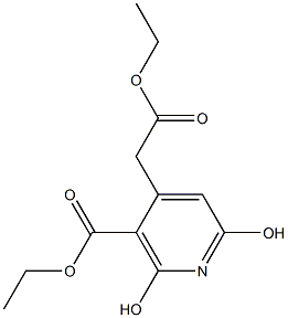 ethyl 4-(2-ethoxy-2-oxoethyl)-2,6-dihydroxynicotinate