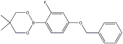 2-(4-Benzyloxy-2-fluorophenyl)-5,5-dimethyl-1,3,2-dioxaborinane