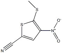 2-Methylthio-3-nitrothiophene-5-carbonitrile