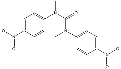 1-(4-Nitrophenyl)-3-(4-nitrophenyl)-1,3-dimethylurea Structural