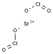 Bischlorous acid strontium salt Structural