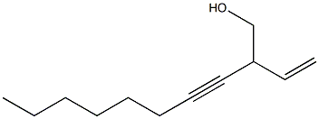 2-Ethenyl-3-decyn-1-ol Structural