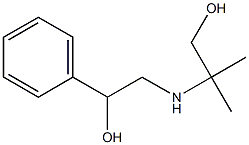 2-[(2-Hydroxy-1,1-dimethylethyl)amino]-1-phenylethanol Structural