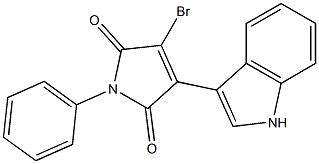 3-BROMO-4-(1H-INDOL-3-YL)-1-PHENYL-PYRROLE-2,5-DIONE