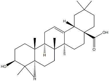 Oleanolic acid Structural