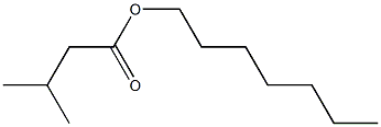 heptyl isopentanoate Structural