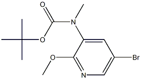 TERT-BUTYL (5-BROMO-2-METHOXYPYRIDIN-3-YL)METHYLCARBAMATE