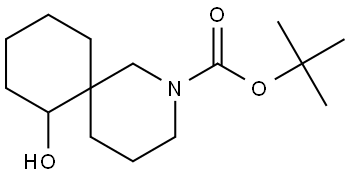 tert-butyl 7-hydroxy-2-azaspiro[5.5]undecane-2-carboxylate Structural