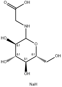 N-D-Glucopyranosyl-glycine Sodium Salt Structural